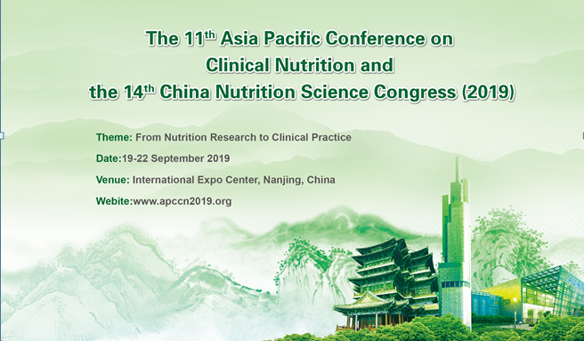 Asia Pasific Conference on Clinical Nutrition 2019