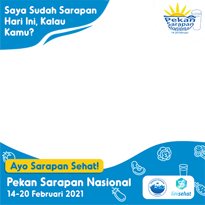 Twibbon Pekan Sarapan Nasional 2021