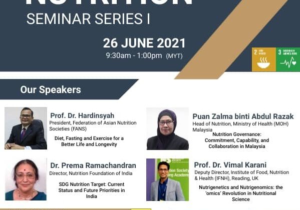 Nutrition Seminar Series 1