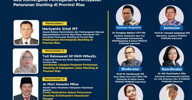 Peran Pemerintah Daerah dalam Aksi Konvergensi Pencegahan dan Percepatan Penurunan Stunting di Provinsi Riau