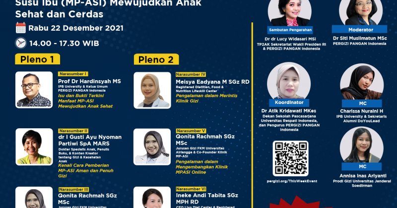 Peran Ibu dalam Mendukung Pemberian Makanan Pendamping Air Susu Ibu (MP-ASI) Mewujudkan Anak Sehat dan Cerdas