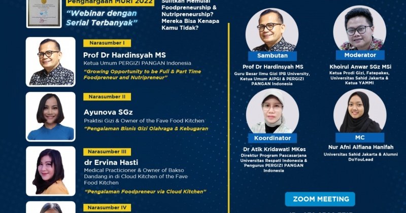 Sulitkah Memulai Foodpreneurship & Nutripreneurship? Mereka Bisa Kenapa Kamu Tidak?