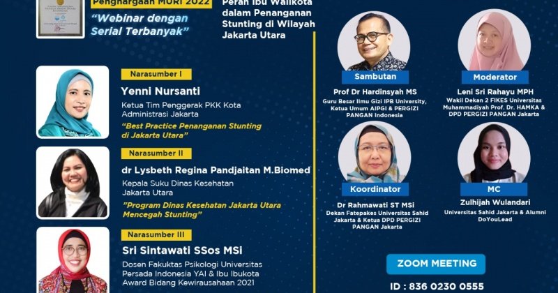 Peran Ibu Walikota dalam Penanganan Stunting di Wilayah Jakarta Utara