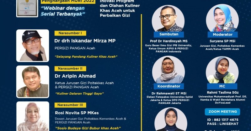 Inovasi Program dan Olahan Kuliner Khas Aceh untuk Perbaikan Gizi