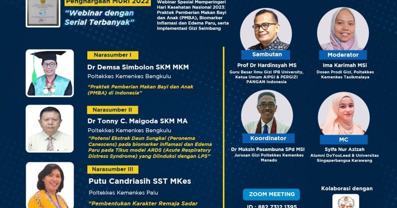 Praktek Pemberian Makan Bayi dan Anak (PMBA), Biomarker Inflamasi dan Edema Paru, serta Implementasi Gizi Seimbang