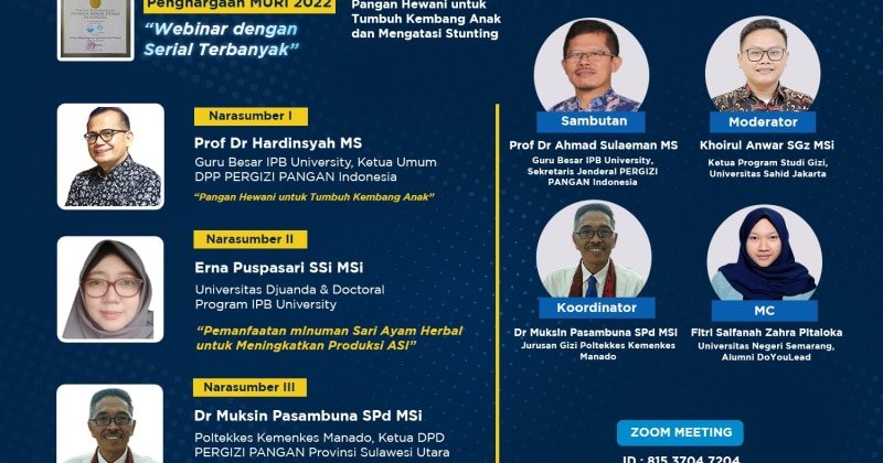 Pangan Hewani untuk Tumbuh Kembang Anak dan Mengatasi Stunting