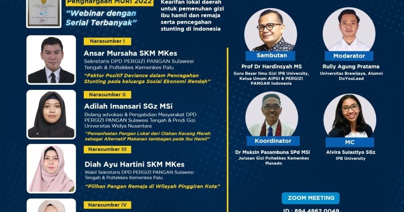 Kearifan Lokal Daerah untuk Pemenuhan Gizi Ibu Hamil dan Remaja serta Pencegahan Stunting di Indonesia
