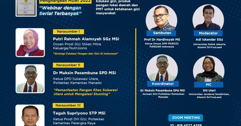 Edukasi Gizi, Produk Pangan Lokal Daerah dan PMT untuk Ketahanan Gizi Masyarakat