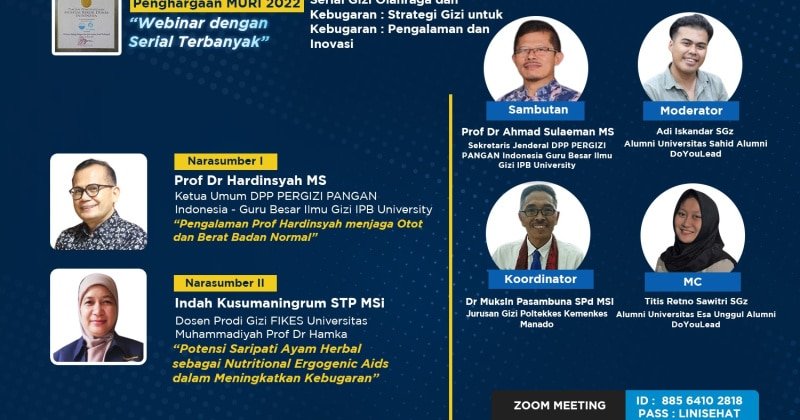Serial Gizi Olahraga dan Kebugaran: Strategi Gizi untuk Kebugaran: Pengalaman dan Inovasi