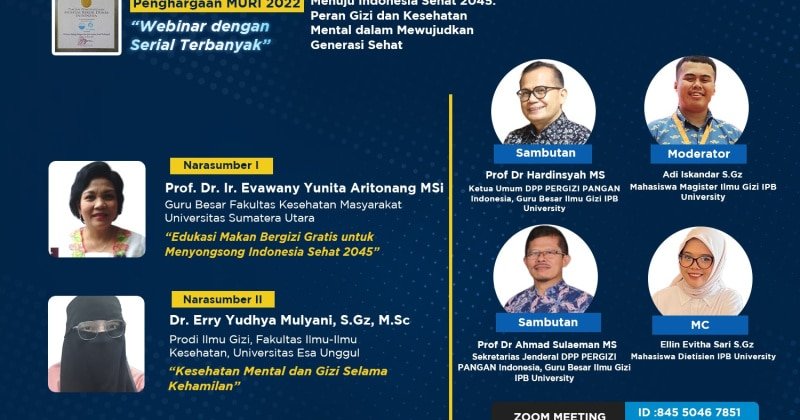 Menuju Indonesia Sehat 2045: Peran Gizi dan Kesehatan Mental dalam Mewujudkan Generasi Sehat