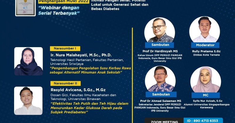 Inovasi Pangan Sehat: Potensi Lokal untuk Generasi Sehat dan Bebas Diabetes