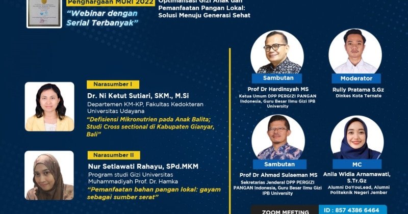 Optimalisasi Gizi Anak dan Pemanfaatan Pangan Lokal: Solusi Menuju Generasi Sehat