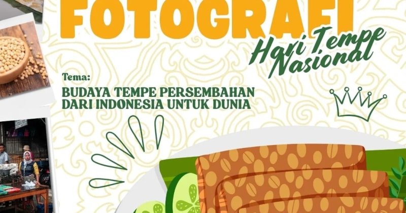 LOMBA FOTOGRAFI NASIONAL SPESIAL HARI TEMPE NASIONAL 2025