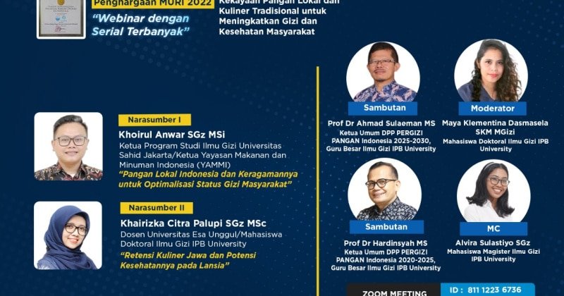 Kekayaan Pangan Lokal dan Kuliner Tradisional untuk Meningkatkan Gizi dan Kesehatan Masyarakat