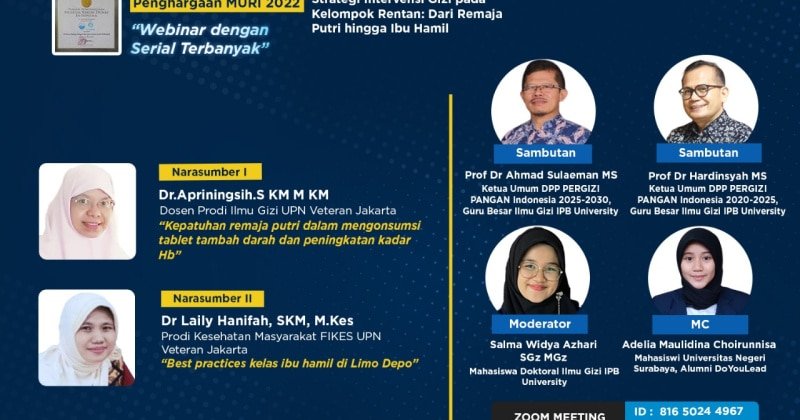 Strategi Intervensi Gizi pada Kelompok Rentan: Dari Remaja Putri hingga Ibu Hamil
