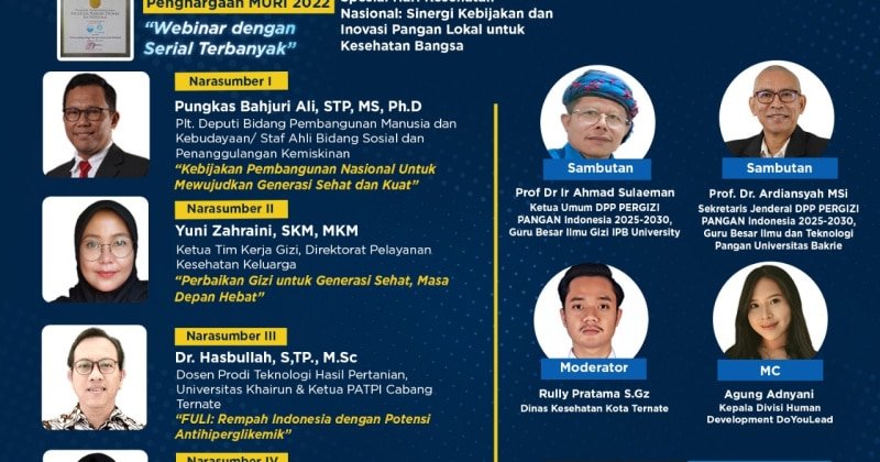 Spesial Hari Kesehatan Nasional: Sinergi Kebijakan dan Inovasi Pangan Lokal untuk Kesehatan Bangsa